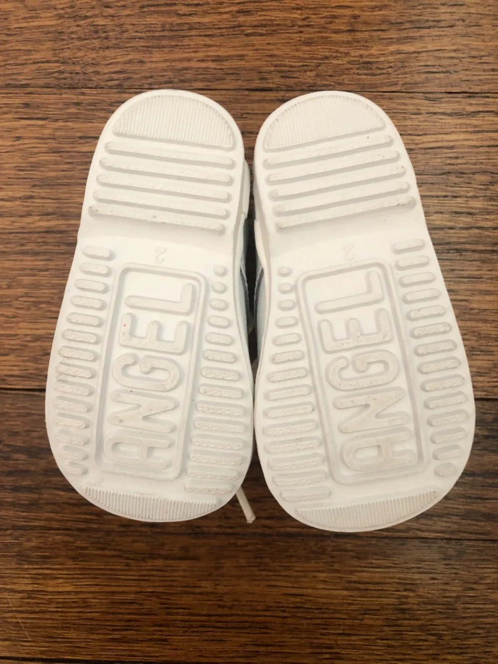 Angel Baby Infant Saddle Shoes, White, Size 2